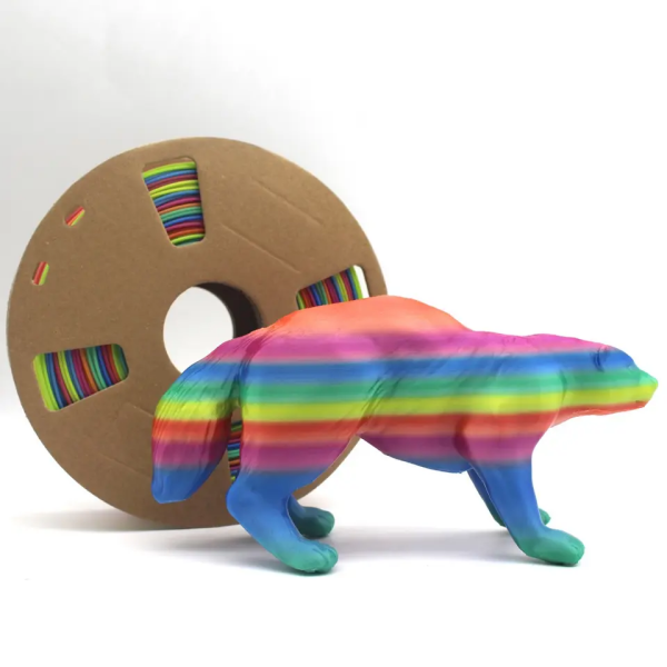 McFilament Rainbow PLA Pro 1KG Rolle